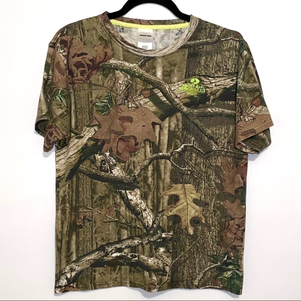 Mossy Oak Break Up Infinity Green Camo Youth Shirt​​​​​​​​​​​​​​​​​​​​​​​​​​​​​​